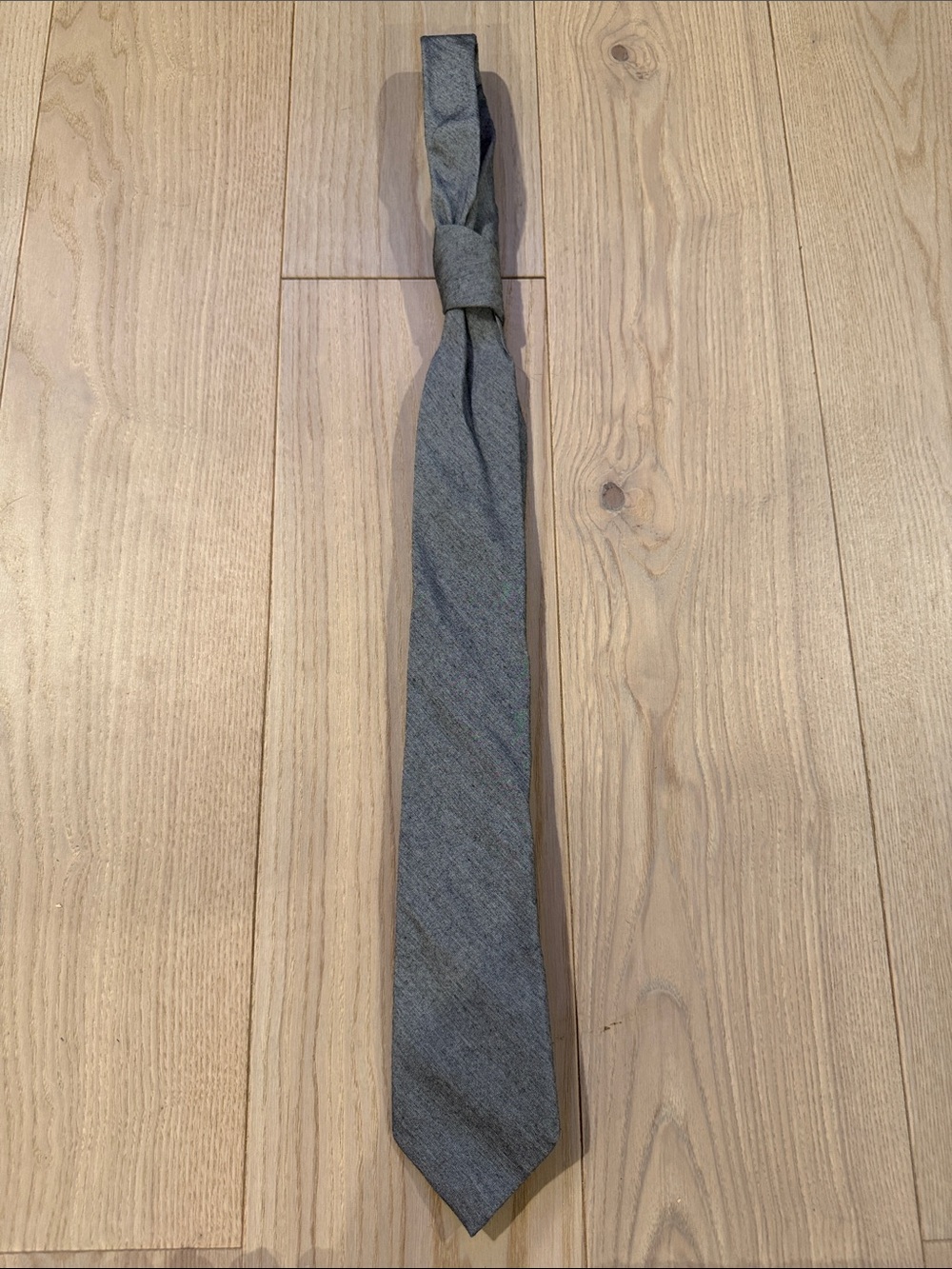 Izod Men's Heather Gray Tie - Slim Dress Tie
